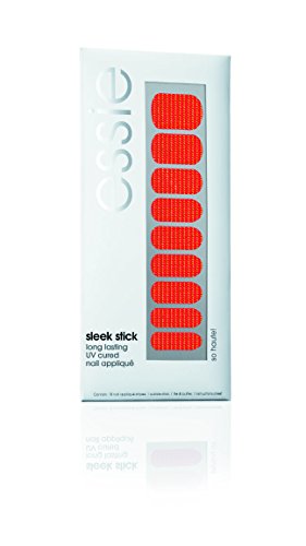 Essie 03 So Haute - pegatinas para uñas (Rojo, So Haute)