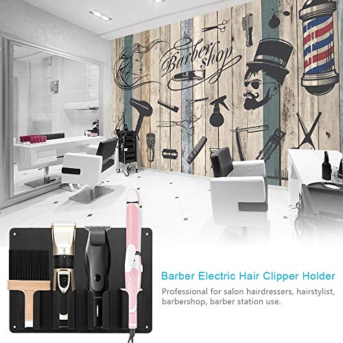 Fesjoy Barber Station - Soporte para máquina de cortar el pelo eléctrico