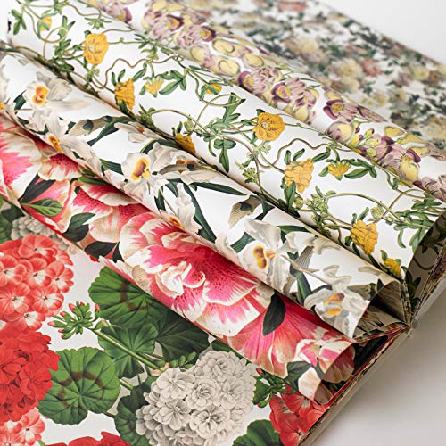 Flower Prints #77: Gift wrapping paper book (Gift & creative papers, 77)