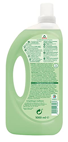 Frosch Limpiador de Hogar Multiusos Ecológico, Fórmula Concentrada con PH Neutro, Limpia Todas las Superficies Cuidando la Piel, 10L ( Pack 10 ud x 1 L)