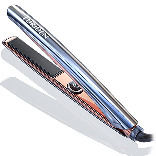 FURIDEN Planchas del Pelo, Plancha Pelo con Antiquemaduras Cerámico Planchas del Pelo