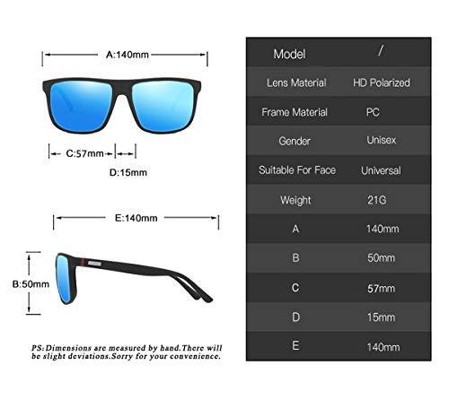 Gafas de sol polarizadas para hombres y mujeres; marcos vintage/clásicos/elegantes; objetivos de alta definición; Golf/Conducción/Pesca/Deportes al aire libre/Gafas de sol de moda