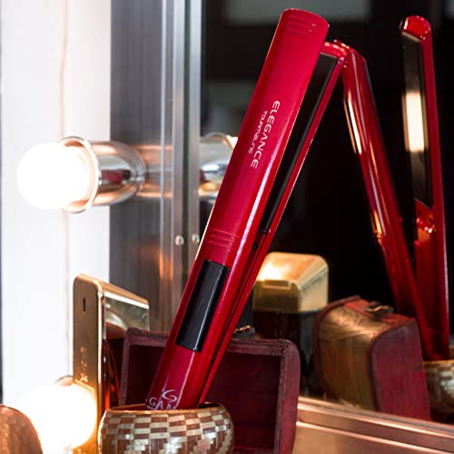 Gama Italy Professional Elegance Led - Plancha de pelo, control de temperatura
