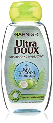 Garnier Ultra Doux Champú agua de coco/Aloe Vera 250 ml