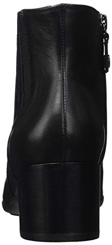 Geox D New Annya Mid B - Botines Mujer, Negro (Black), 38 EU, Par