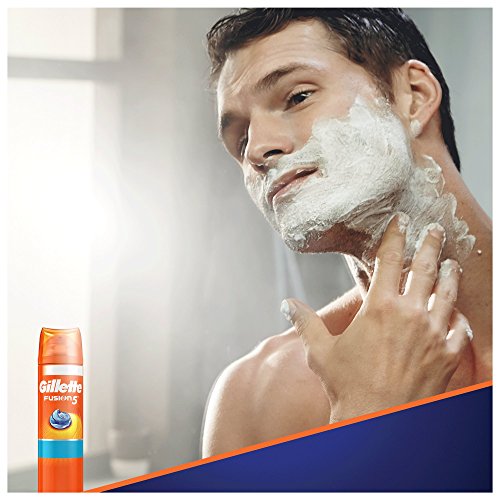 Gillette Fusion 5 Gel de Afeitar Hombre Ultra Hidratante, 200 ml - Pack de 6