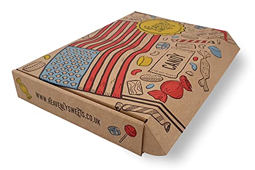 Gran cesta con American Candy | Caja de caramelos y Chucherias Americanas | Surtido de 27 artículos incluido Reeses Hersheys Reeses Jelly Belly Twinkie | Golosinas para Navidad Reyes o para regalo
