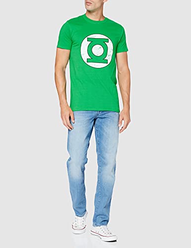 Green Lantern - Camiseta de Manga Corta para Hombre, Color Irish Green, Talla m