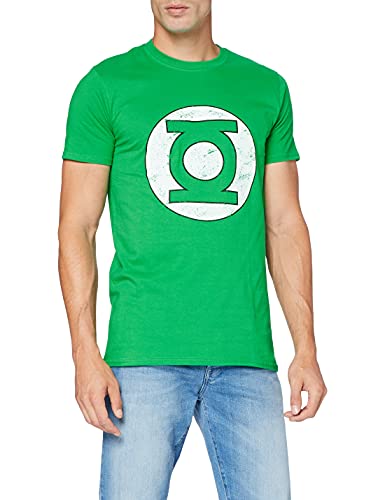 Green Lantern - Camiseta de Manga Corta para Hombre, Color Irish Green, Talla m