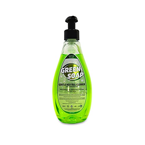 GREEN SOAP Jabón Tatuaje - Green Soap (500ml) - Para antes y después del tatuaje - Sanitizante