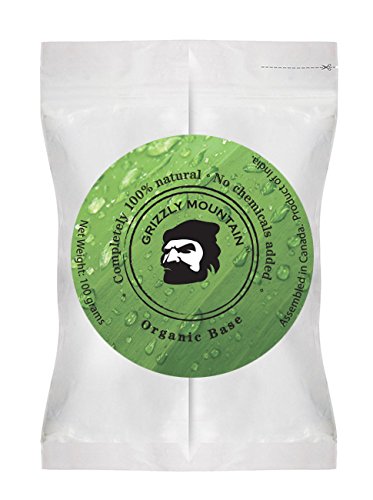 Grizzly Mountain Base Orgánica Para Tinte De Barba, 100 G