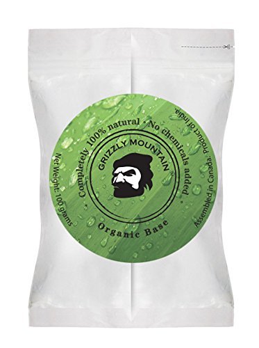 Grizzly Mountain Base Orgánica Para Tinte De Barba, 100 G