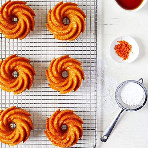 HautHome Molde de silicona pequeño de 8 cavidades,4 paquetes de moldes para hornear para hacer chocolate, Tarta, Gelatina, Pudín, Muffin, Jabón,pasteles, gelatinas y mousse de cúpula