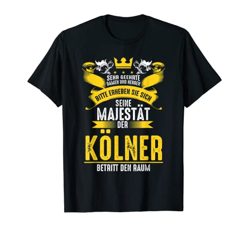 Hombre Divertidas frases de Colonia. Camiseta