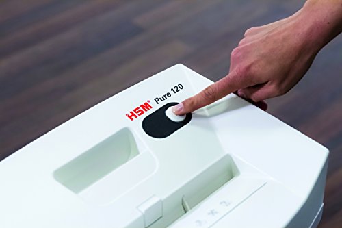 HSM Pure 120 - Destructora de papel, nivel de seguridad 2, 12 hojas (corte en tiras)