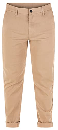 Hurley Pantalones de Hombre estándar de Trabajador Icono, Caqui, 31