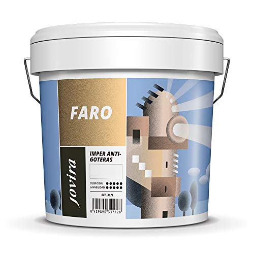 Impermeabilizante Anti-goteras Caucho Elástica. Pintura de terrazas evita filtraciones en todo tipo de cubiertas y terrazas.(5 Kilos, rojo)