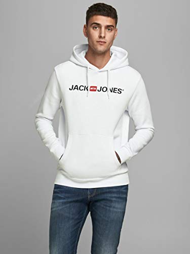 Jack & Jones Sudadera JJECORP Old Logo 12137054 Blanco Blanco