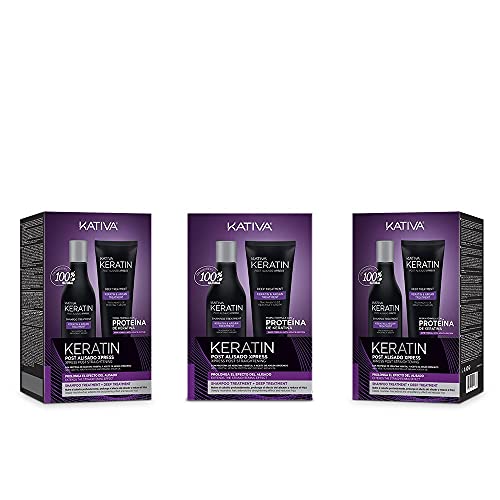 KATIVA Keratin Post Alisado Express Lote 2 Pz