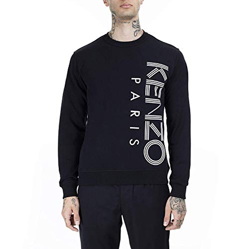 Kenzo Logotipo del Lado parisss Sweatshirt Black Extra Large