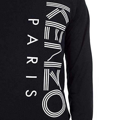 Kenzo Logotipo del Lado parisss Sweatshirt Black Extra Large