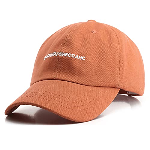 KGMO Summer Sun Caps Girls Boys Fashion Hip Hop Hat Gorra De Béisbol De Algodón para Mujeres Y Hombres Casual Snapback Hat Unisex Ajustable Naranja