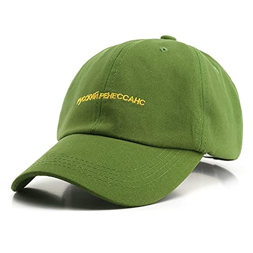 KGMO Summer Sun Caps Girls Boys Fashion Hip Hop Hat Gorra De Béisbol De Algodón para Mujeres Y Hombres Casual Snapback Hat Unisex Ajustable Verde