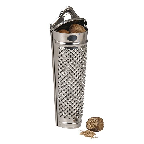 Kitchen Craft - Rallador de nueces y especias de acero inoxidable