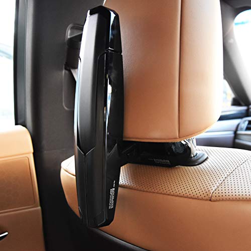Kwak's Percha Plegable para el Coche Organizadores del Reposacabezas del Asiento Trasero Traje de Almacenamiento Ajustable Chaqueta Gancho de Ropa para un Corto Viaje de Cegocios