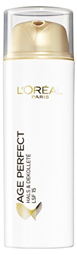 L 'Oreal Paris Crema Hidratante Age Perfect soja Esencia Humedad Cuidado Collar & dekolleté 50 ml