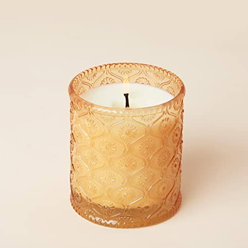 LA JOLIE MUSE Vela Aromática de Calabaza Chai, Vela de Cera Natural para el Hogar, 55 Horas de Combustión, Decoración y Fragancia para el Hogar, Frasco de Vidrio, 230g