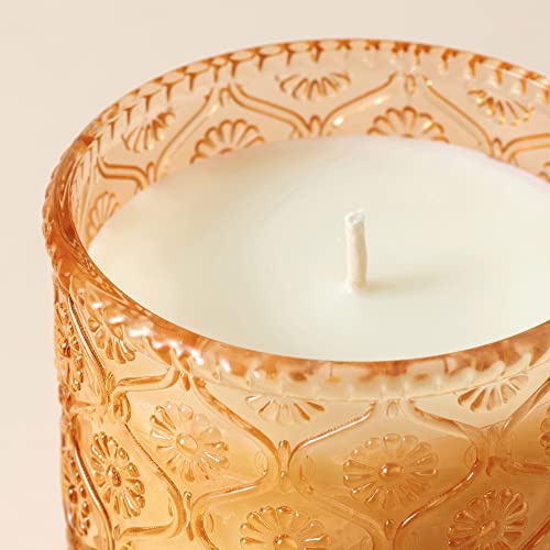 LA JOLIE MUSE Vela Aromática de Calabaza Chai, Vela de Cera Natural para el Hogar, 55 Horas de Combustión, Decoración y Fragancia para el Hogar, Frasco de Vidrio, 230g