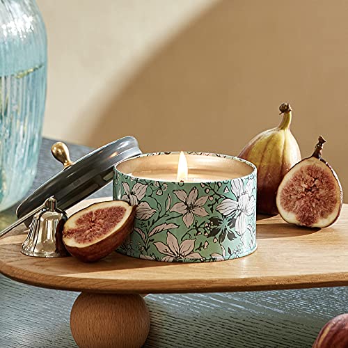 LA JOLIE MUSE Vela Aromática de Higo y Coco, Vela de Cera Natural para el Hogar, Velas Aromaticas para Regalo, 35 Horas de Duración, Envase, 185g