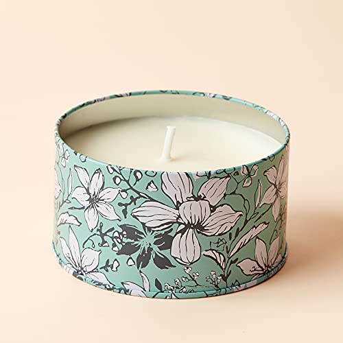 LA JOLIE MUSE Vela Aromática de Higo y Coco, Vela de Cera Natural para el Hogar, Velas Aromaticas para Regalo, 35 Horas de Duración, Envase, 185g
