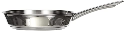 Lacor Vitrocor Sartén, Acero Inoxidable, Plateado, 24 cm