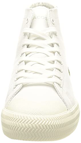 Lacoste GRIPSHOT Mid 0321 1 CFA, Zapatillas Mujer, Wht/Lt Grn, 37 EU