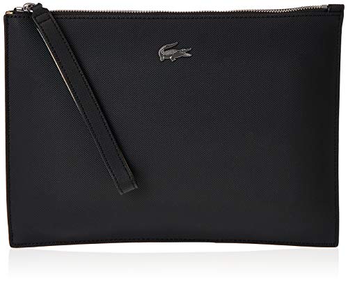 Lacoste NF2791AA, Monedero Mujer, Negro (Noir Krema), 2x20x28 cm (W x H x L)