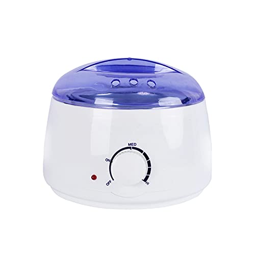 LEADALL Kit De Cera Portátil, Kit De Depilación con Calentador De Cera Herramienta para La Piel para Mujeres Y Hombres Máquina De Cera para Depilación Hidratante Nutritiva Rejuvenecedora,For UK