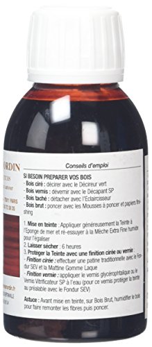 Les Frères Nordin, 410550 barniz para madera, tinte concentrado, color caoba