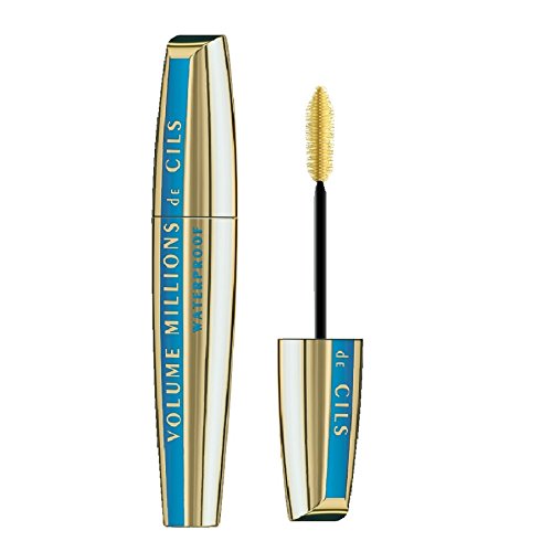 L'Oréal Paris - Mascara Volume et Définition - Millions de Cils Waterproof - Couleur : Noir - 10.2 ml