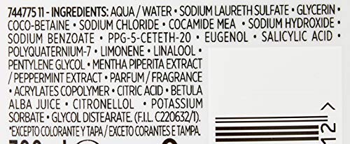 L'Oreal Paris Men Expert Gel de Ducha Calmante para Hombre, 6 x 300ml