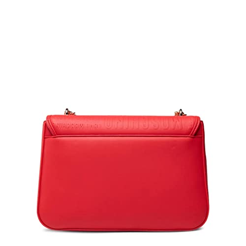 Love Moschino Collezione Autunno Inverno 2021, Bandolera para Mujer, Rojo, Talla única