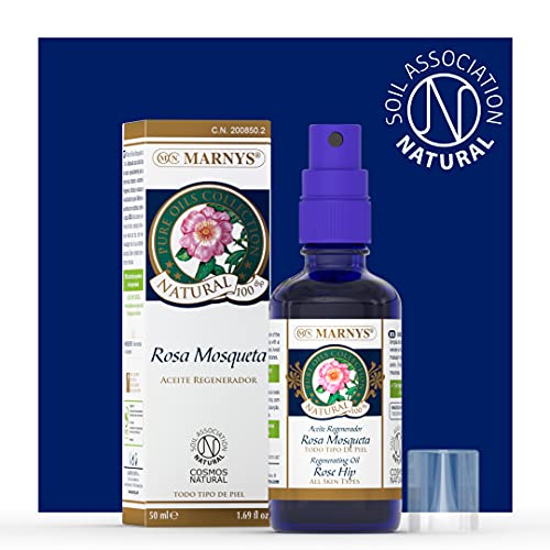 Marny's Rosa De Mosqueta Aceite Regenerador Natural 00% 50 Ml pure Regenerador 20 G