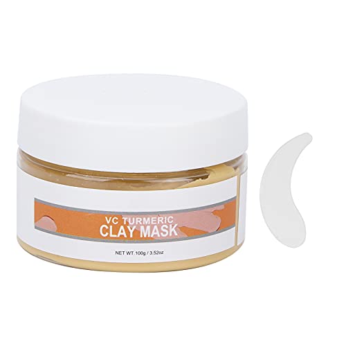 Mascarilla De Arcilla Hidratante Facial De Vitamina C De 100 Ml, Mascarilla De Barro Con Control De Aceite Limpiador De Poros De La Piel, Mascarilla Limpiadora Para La Cara, Control De Aceite Hidratan