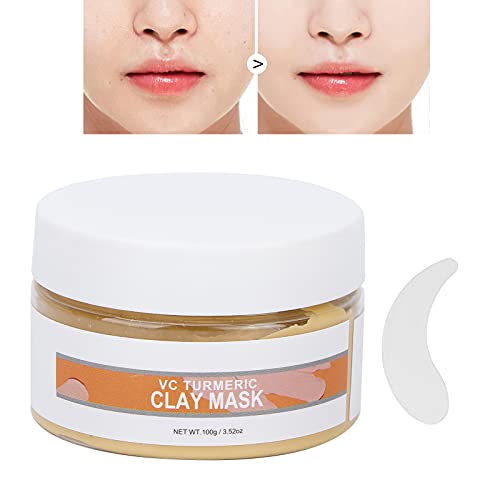 Mascarilla De Arcilla Hidratante Facial De Vitamina C De 100 Ml, Mascarilla De Barro Con Control De Aceite Limpiador De Poros De La Piel, Mascarilla Limpiadora Para La Cara, Control De Aceite Hidratan