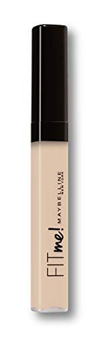 Maybelline New-York - Anti-cernes Correcteur Fluide Fit Me Matte & Poreless - Tous Types de Peaux - 10 Light - 6,8 ml