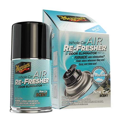 MEGUIAR's ME G16402 Ambientador para Coche (Esencia de Vehículo Nuevo) 57 g, 2 oz