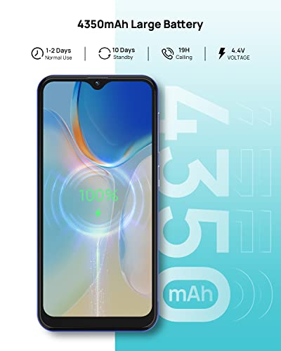 Moviles Baratos, DOOGEE X93 [2022] Teléfono Móvil 4350mAh Batería Pantalla 6,1 Pulgadas 2GB RAM 16GB ROM (256 GB TF ) 3G Smartphone Libre Android 10 Go Dual SIM, Triple Cámara 8MP, GPS, WiFi - Auzl