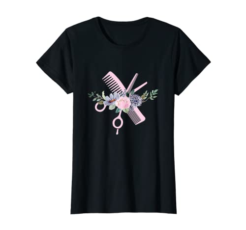 Mujer Peluquero Retro Peluquero - Peluquería Camiseta