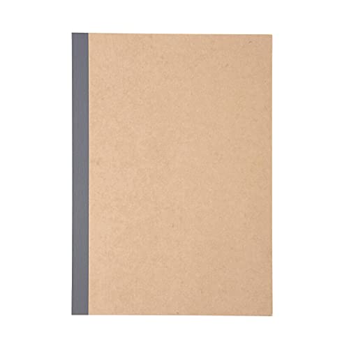 Muji Cuaderno de Papel Reciclado 10 Unidades, Rayas, Color Beige, B5